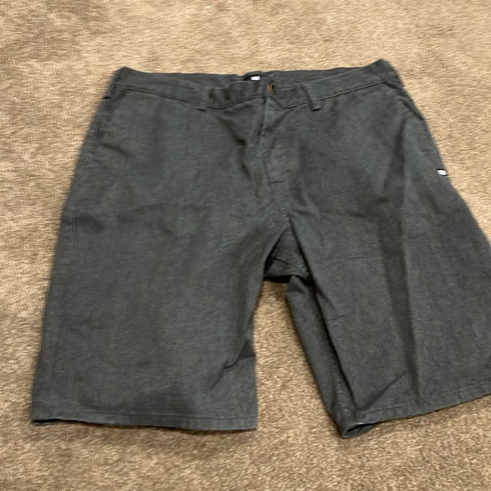 Flat front shorts